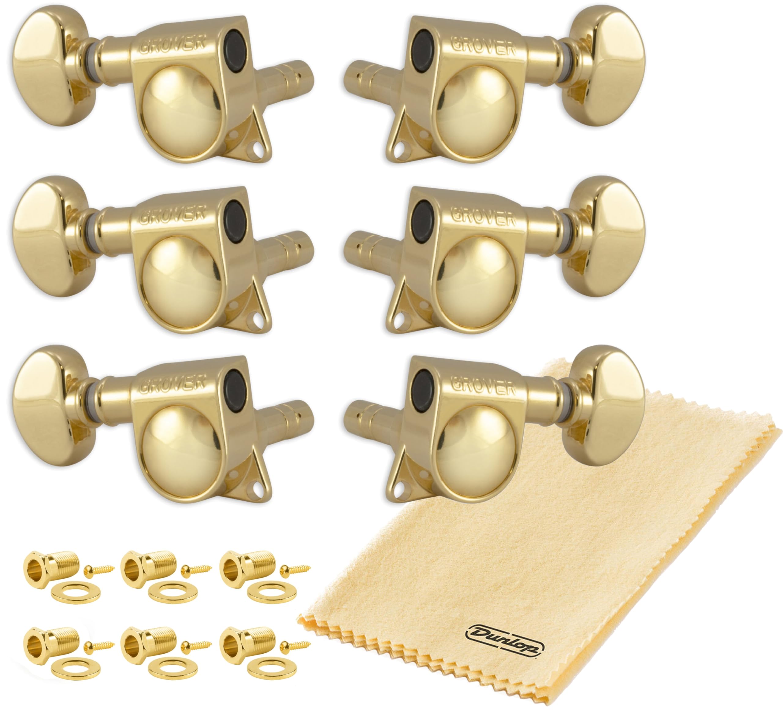 Amazon.com: Grover 406G Locking Rotomatics Guitar Tuners, Tuning